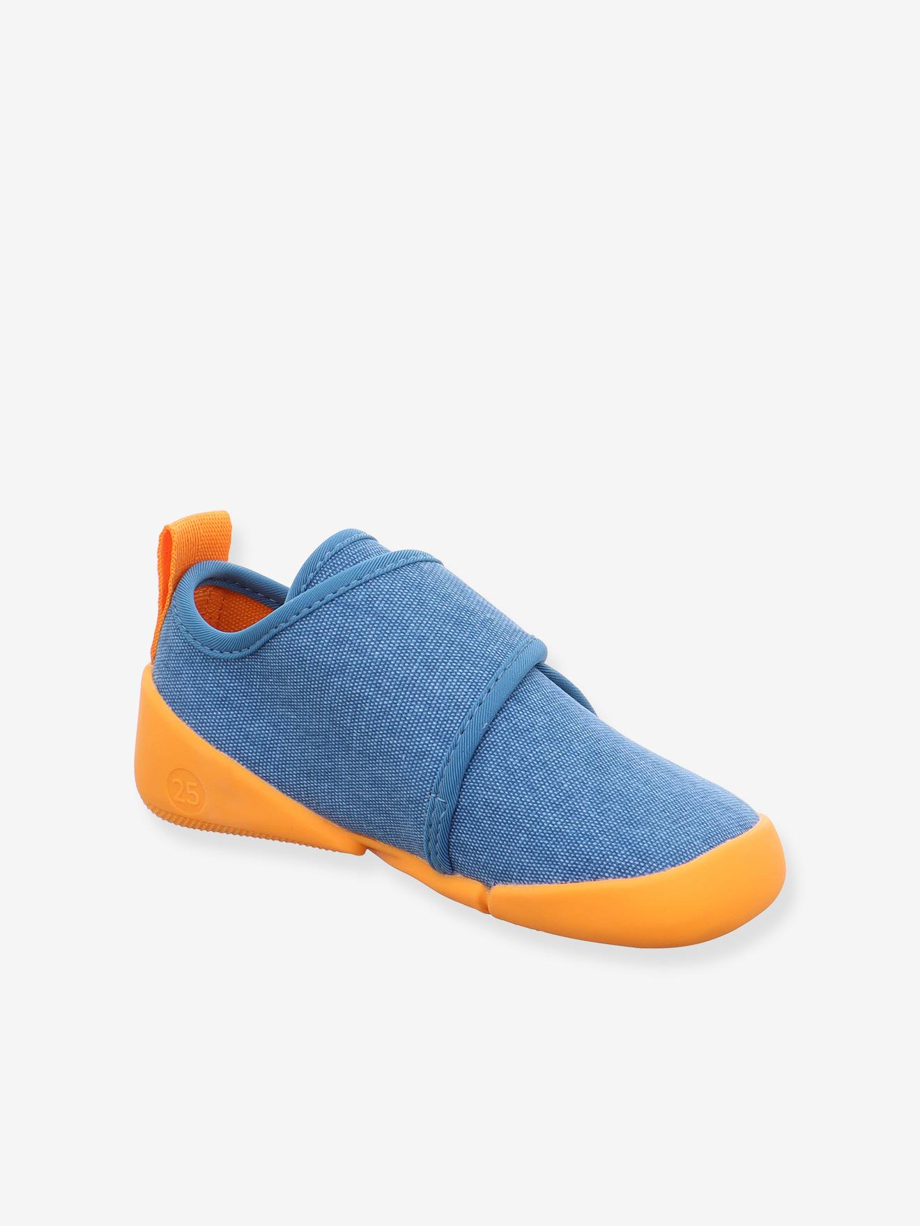 Hausschuhe VENTI Jungen Barfußschuhe Superfit blau Gr. 29
