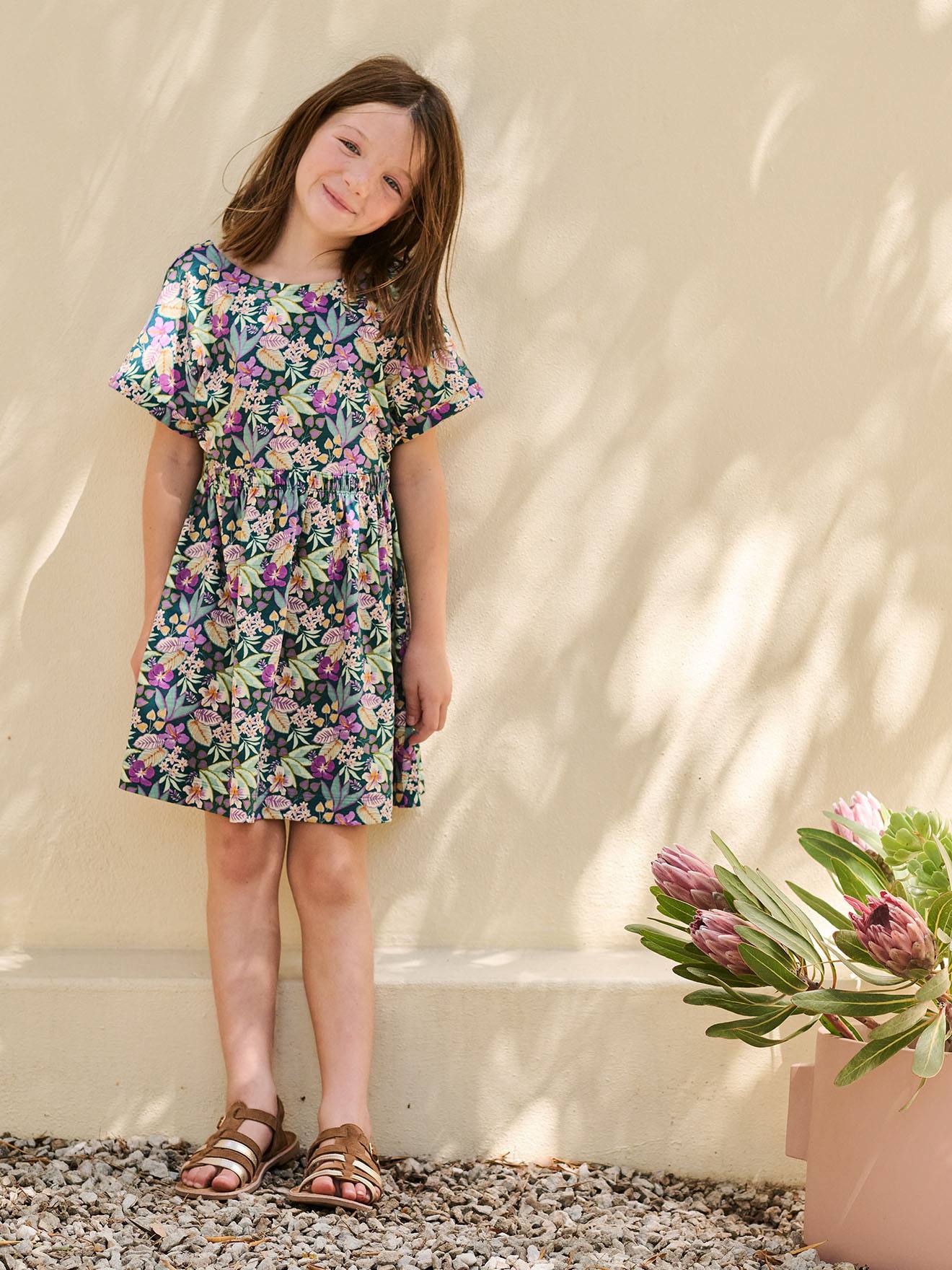 Vertbaudet Kleid Grün 146/152