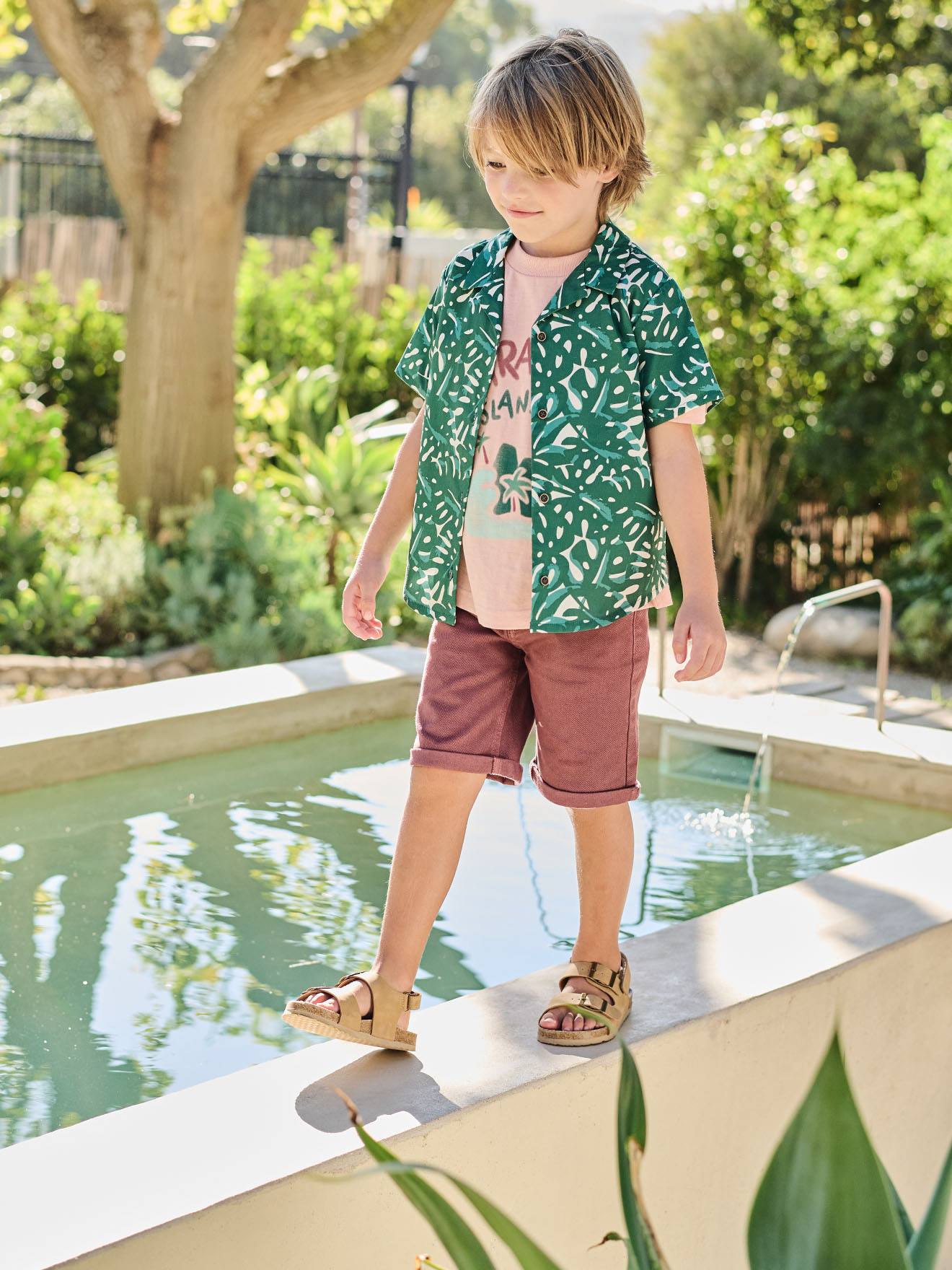 Bermudas Jungen 5-Pocket-Form
