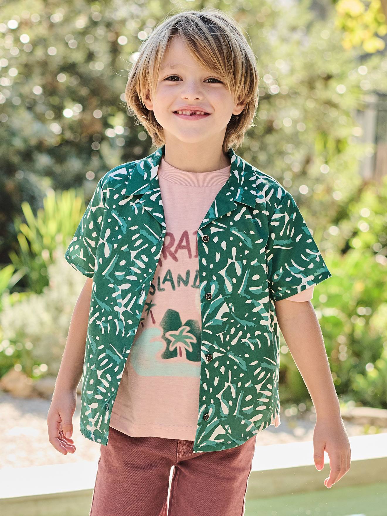 Bedrucktes Hemd Jungen