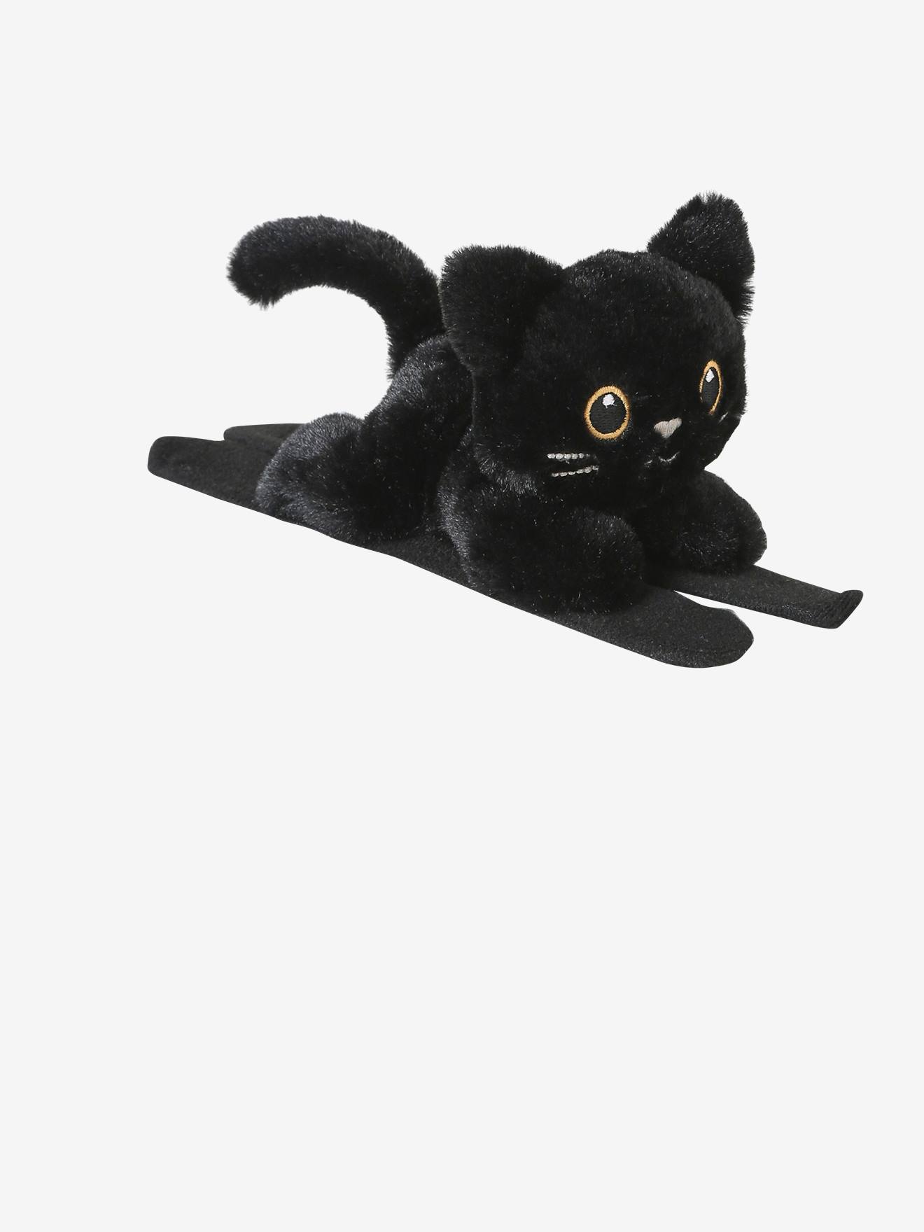 Plüsch Schnapparmband Katze für Baby und Kinder