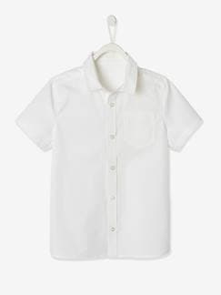 Jungenkleidung-Hemden-Jungen Hemd mit kurzen Ärmeln