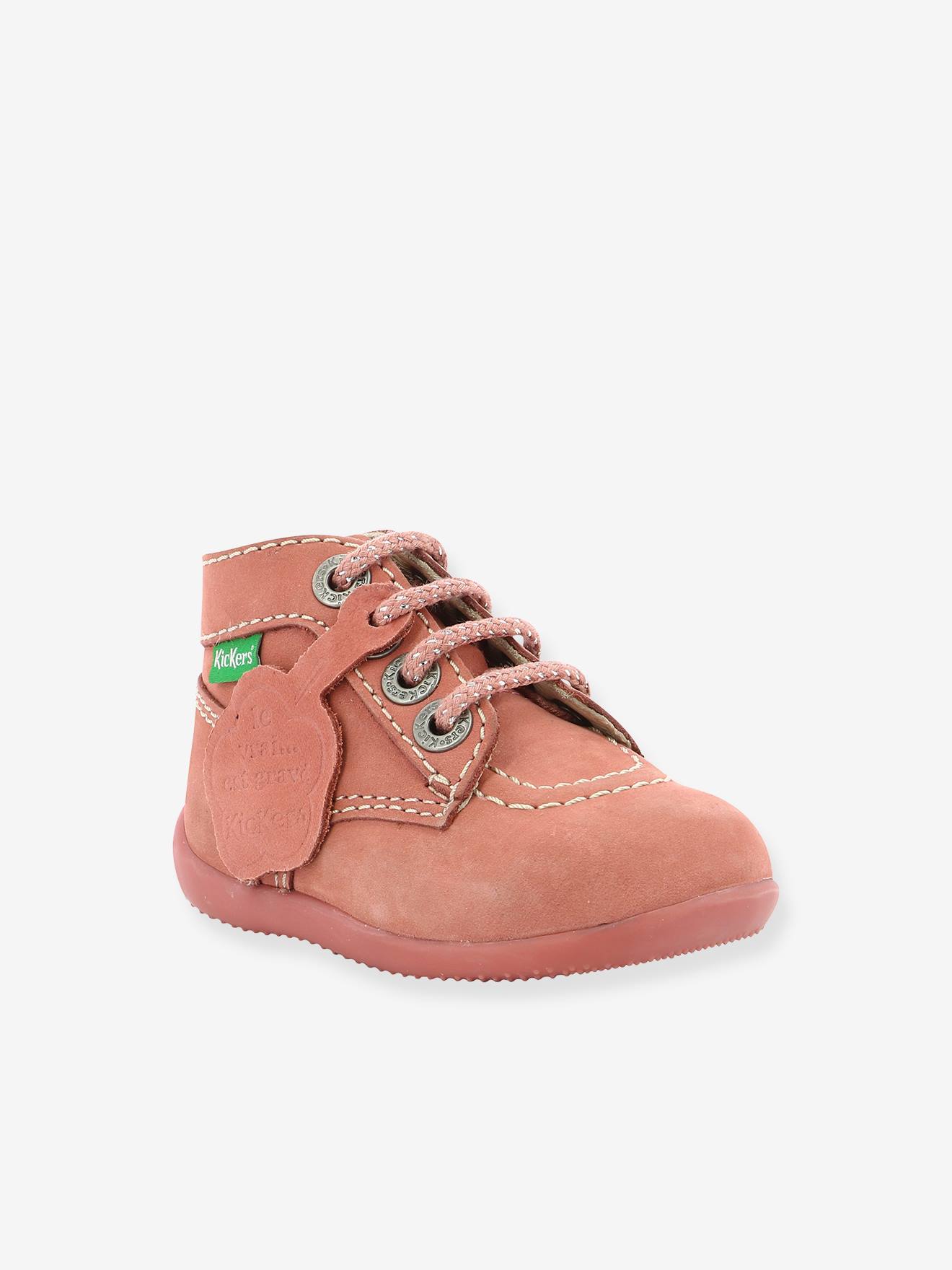 Kickers Baby Madchen Lauflernboots Bonbon Kickers In Rosa