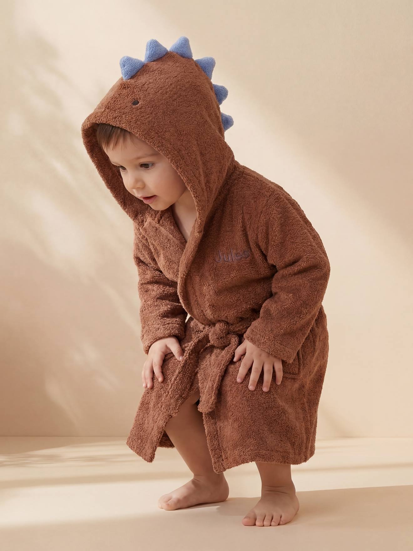 Kinder Bademantel DINO