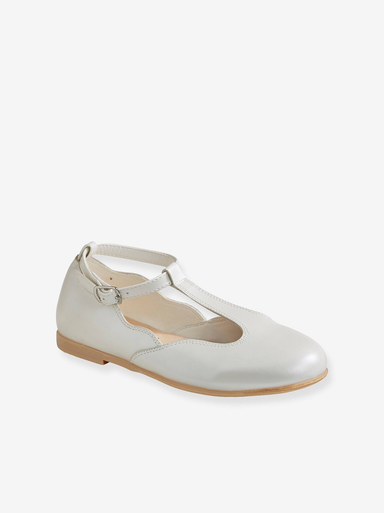 Festliche Mädchen Ballerinas mit Schnalle