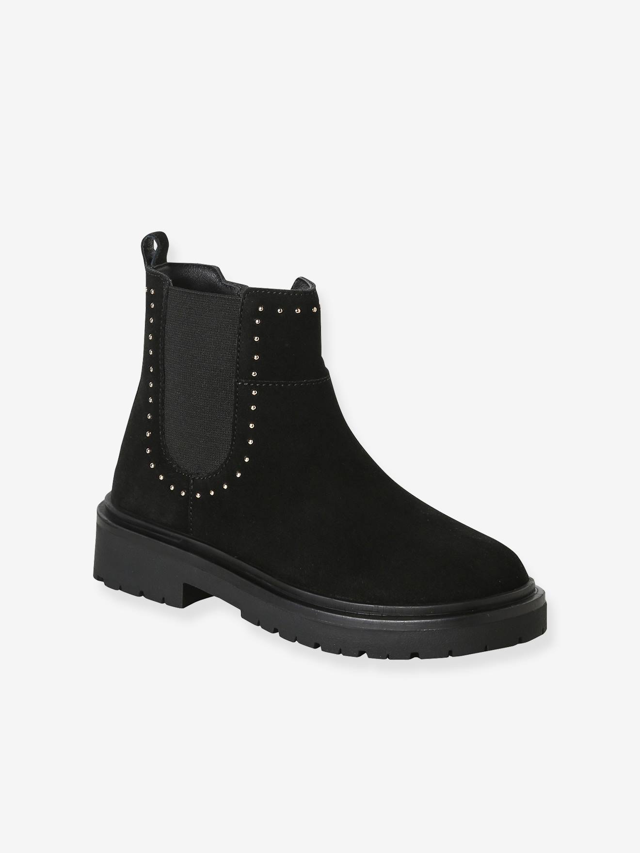 Leder-Boots Mädchen