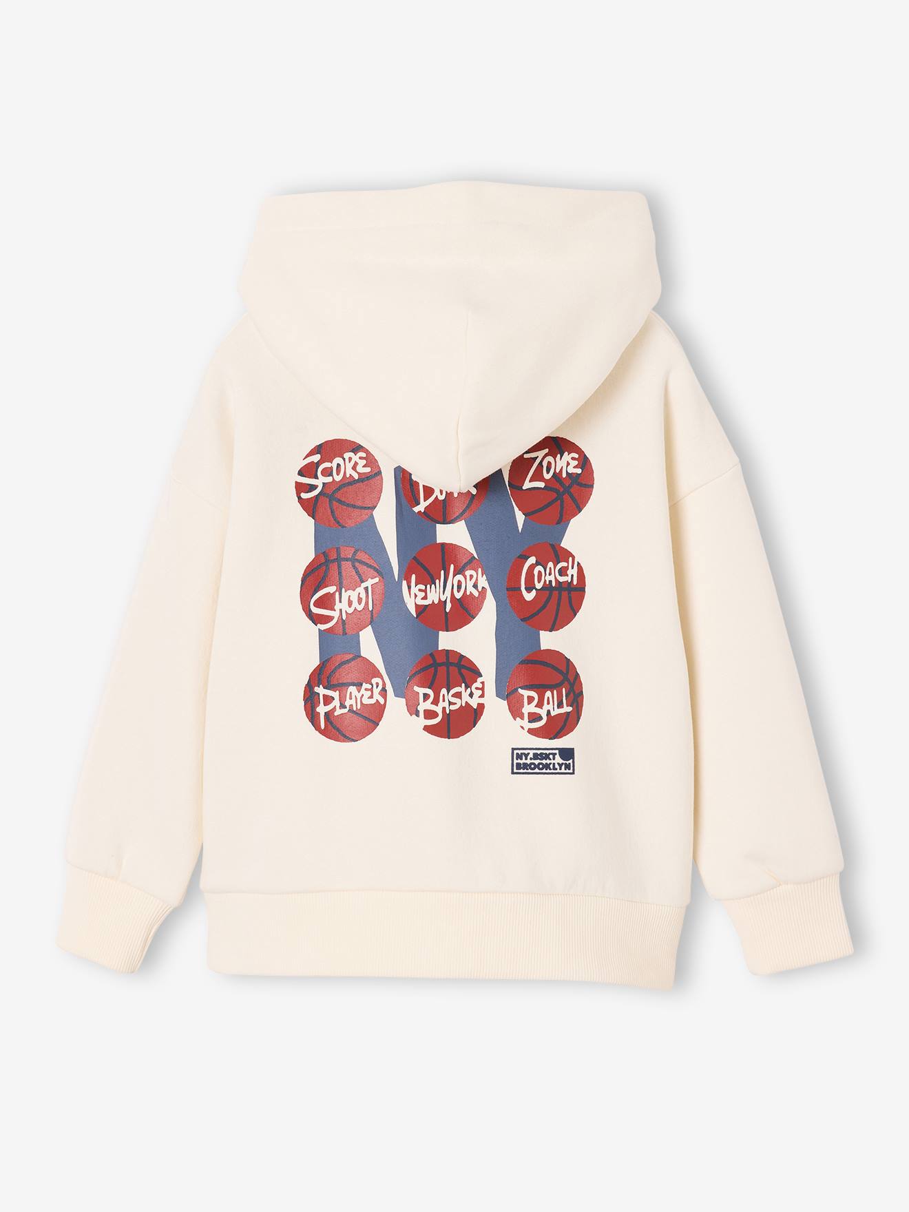 Kapuzensweatshirt BASKETBALL Jungen
