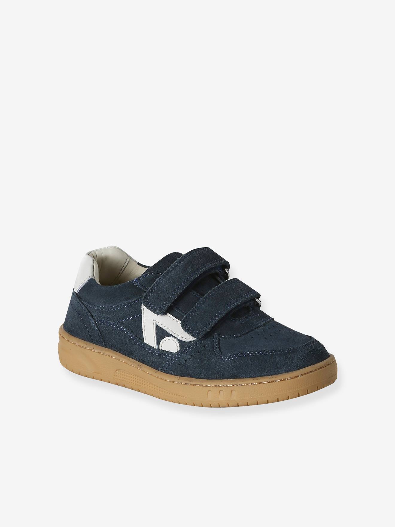 Leder Sneakers mit Klettverschluss Jungen