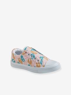-Mädchen Stoff-Sneakers mit Gummizug