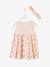 Kleid mit Haarband für Baby Mädchen Oeko Tex® - altrosa+graugrün bedruckt+zartrosa - 13