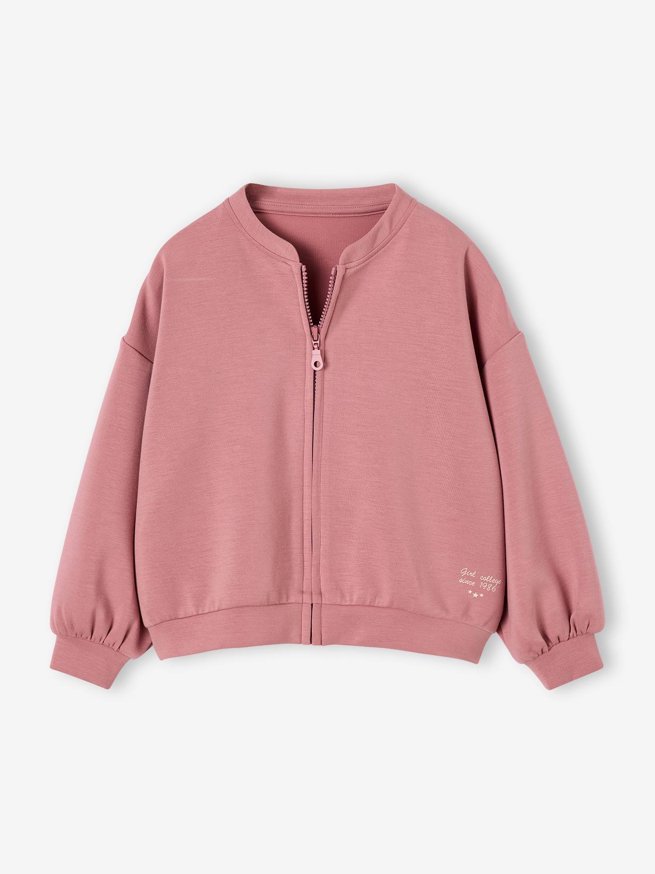 Sweatjacke mit Reißverschluss Mädchen