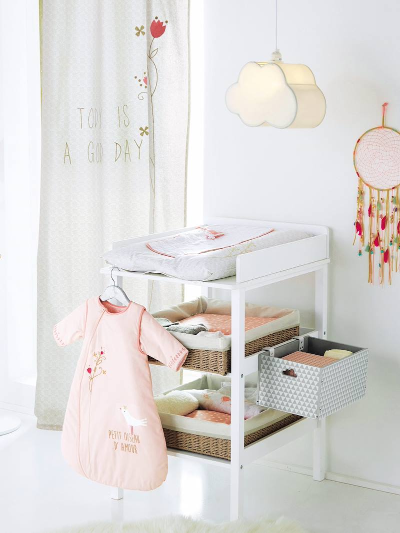 Vertbaudet Aufbewahrungsbox für den Wickeltisch in