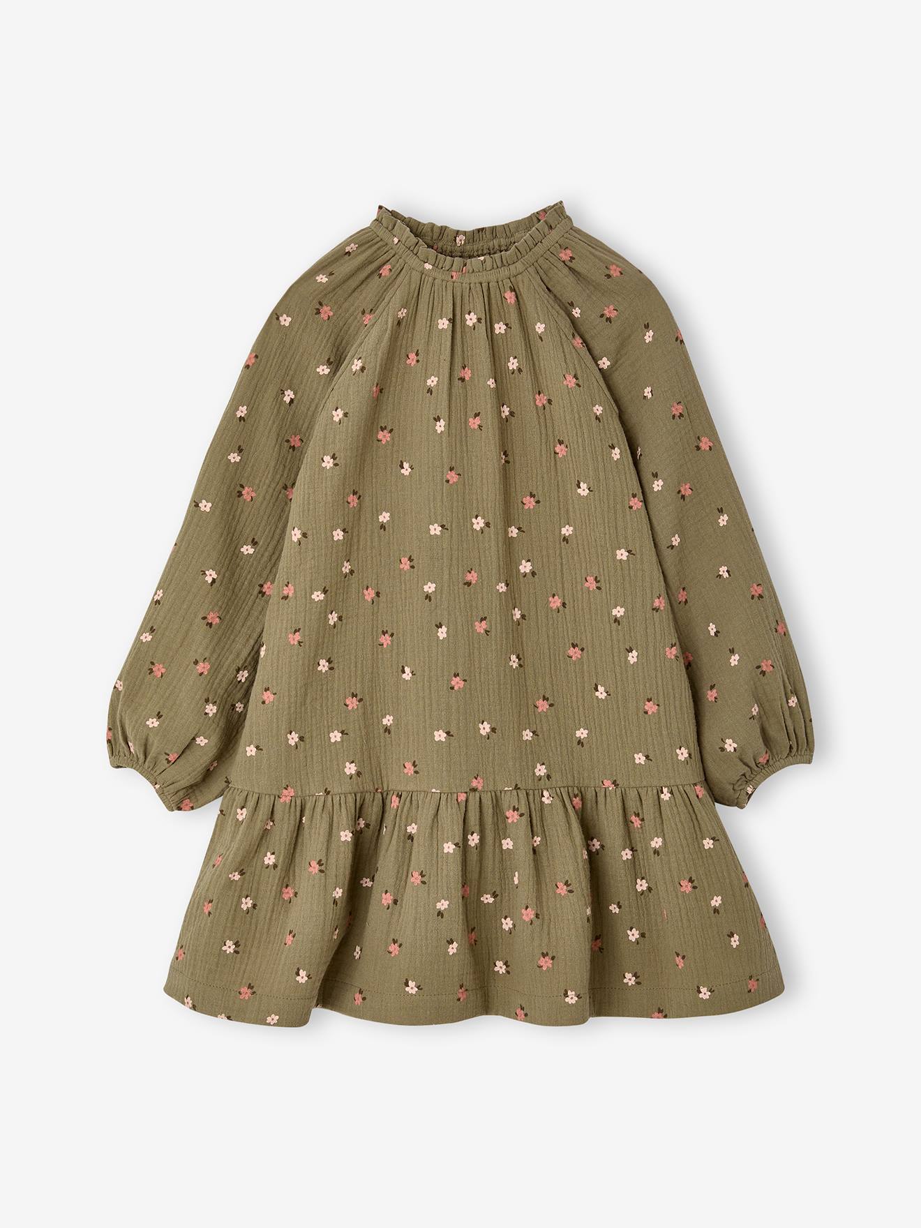 Musselin-Kleid Mädchen