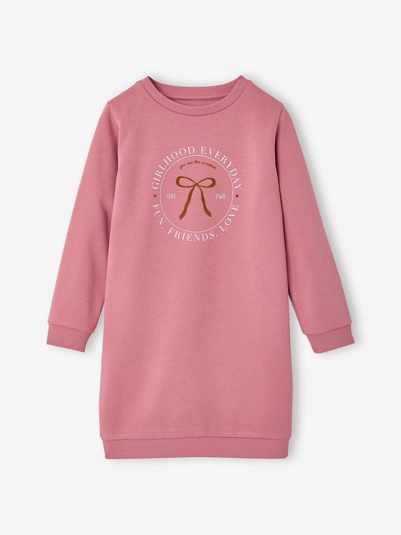 Mädchen Sweatkleid BASIC