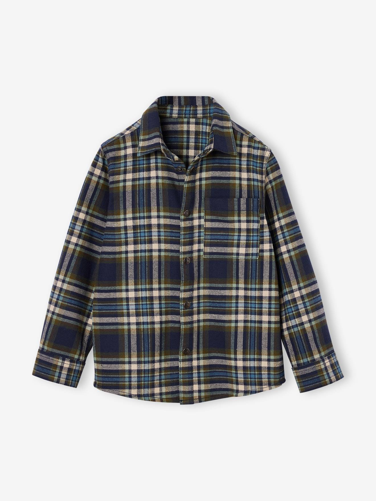 Jungen Karohemd aus Flanell englisch