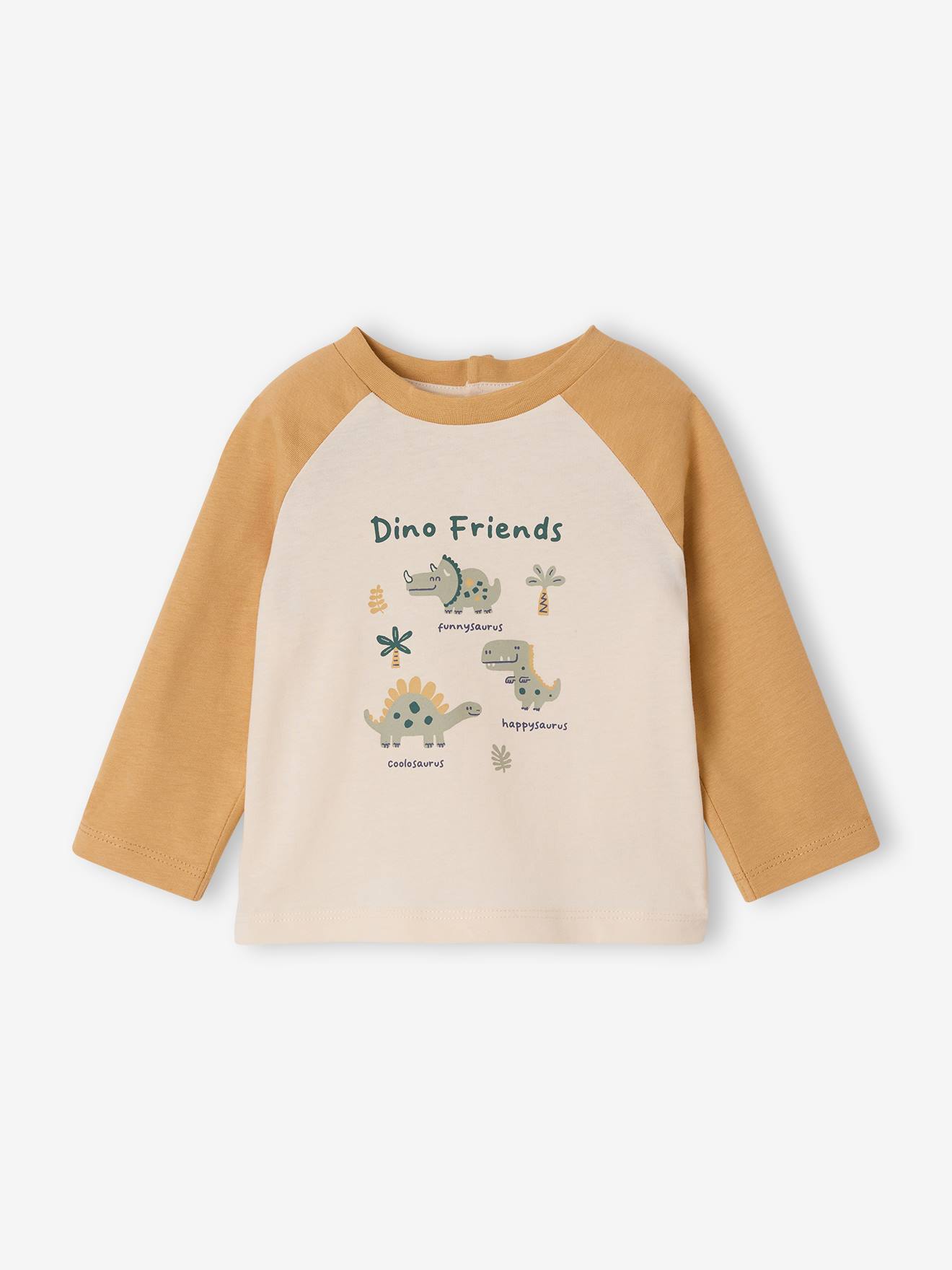 Baby Langarmshirt mit Print aus Bio-Baumwolle