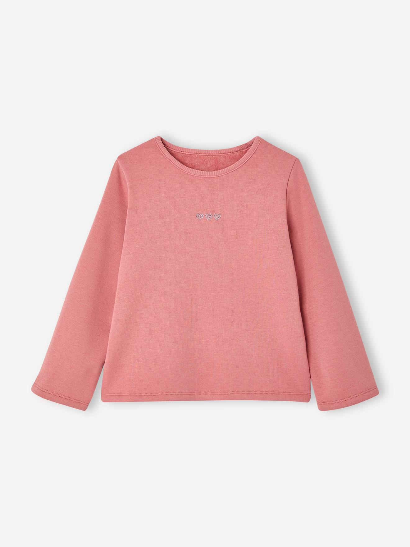 Thermoshirt Mädchen blush