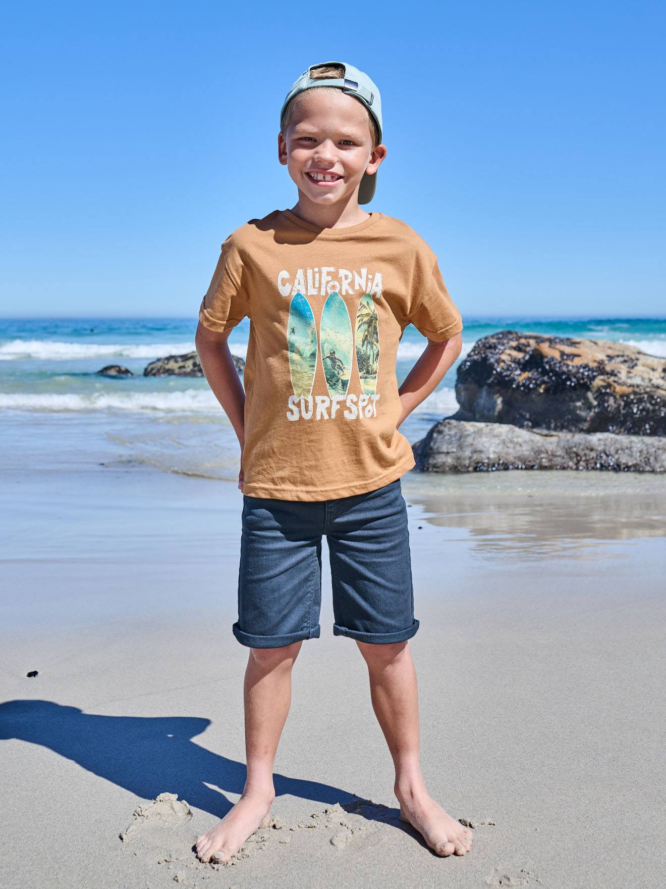Bermudas Jungen 5-Pocket-Form