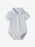 2er-Pack Baby Bodys für Neugeborene, Polokragen Oeko-Tex® - pack nachtblau+pack weiß - 8