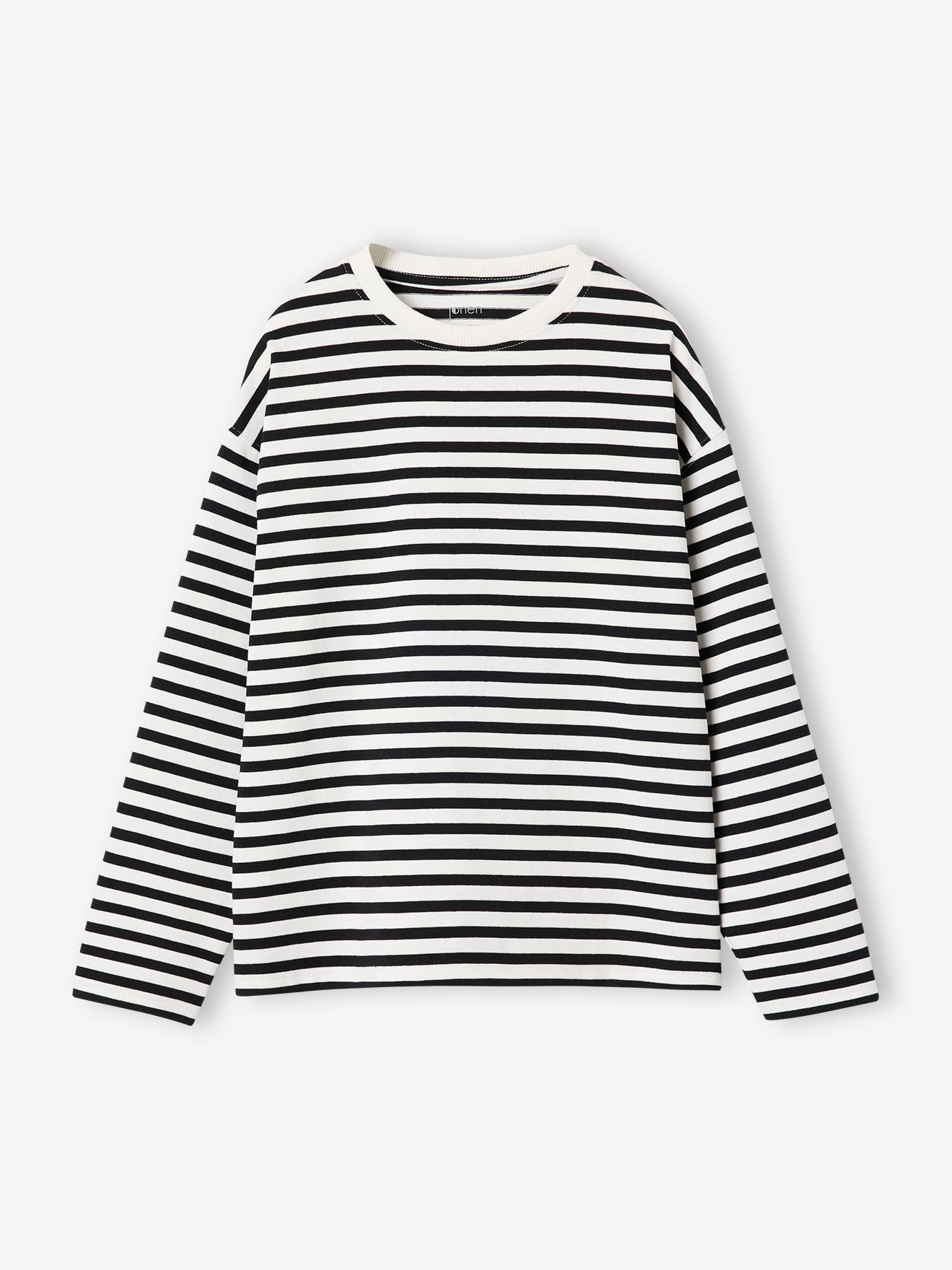 Ringelshirt mit langen Ärmeln Mädchen JONEN