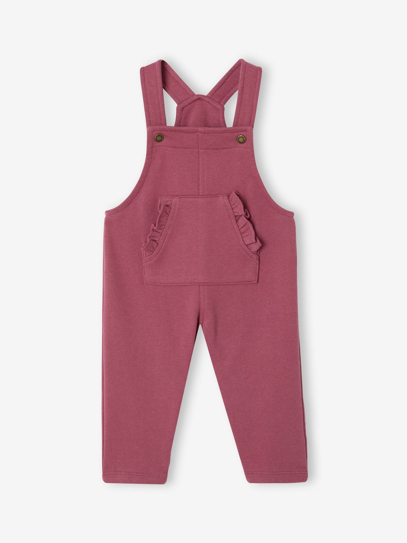 Latzhose mit Volants Baby Mädchen