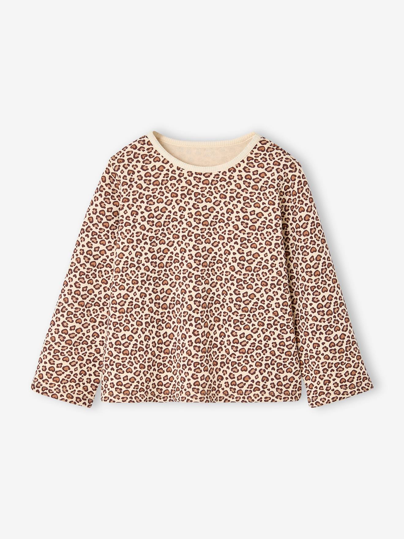 Thermoshirt Mädchen leo