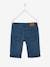 Jungen Shorts Oeko-Tex, Bundweite verstellbar beige+blau gestreift+graublau+grün+hellgelb+koralle+nachtblau+olivgrün 44