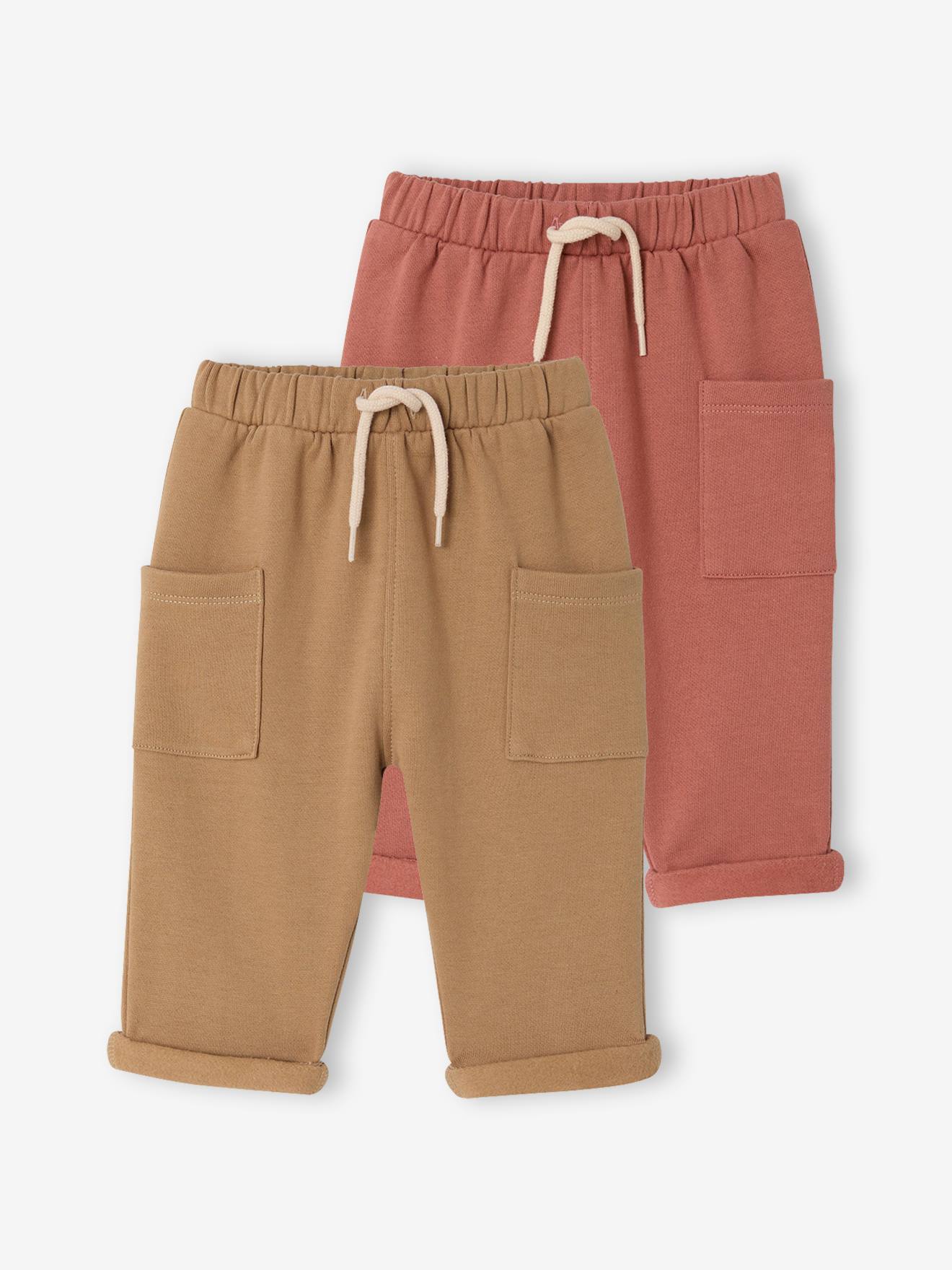 2er-Pack Baby Jogginghosen aus Sweatware