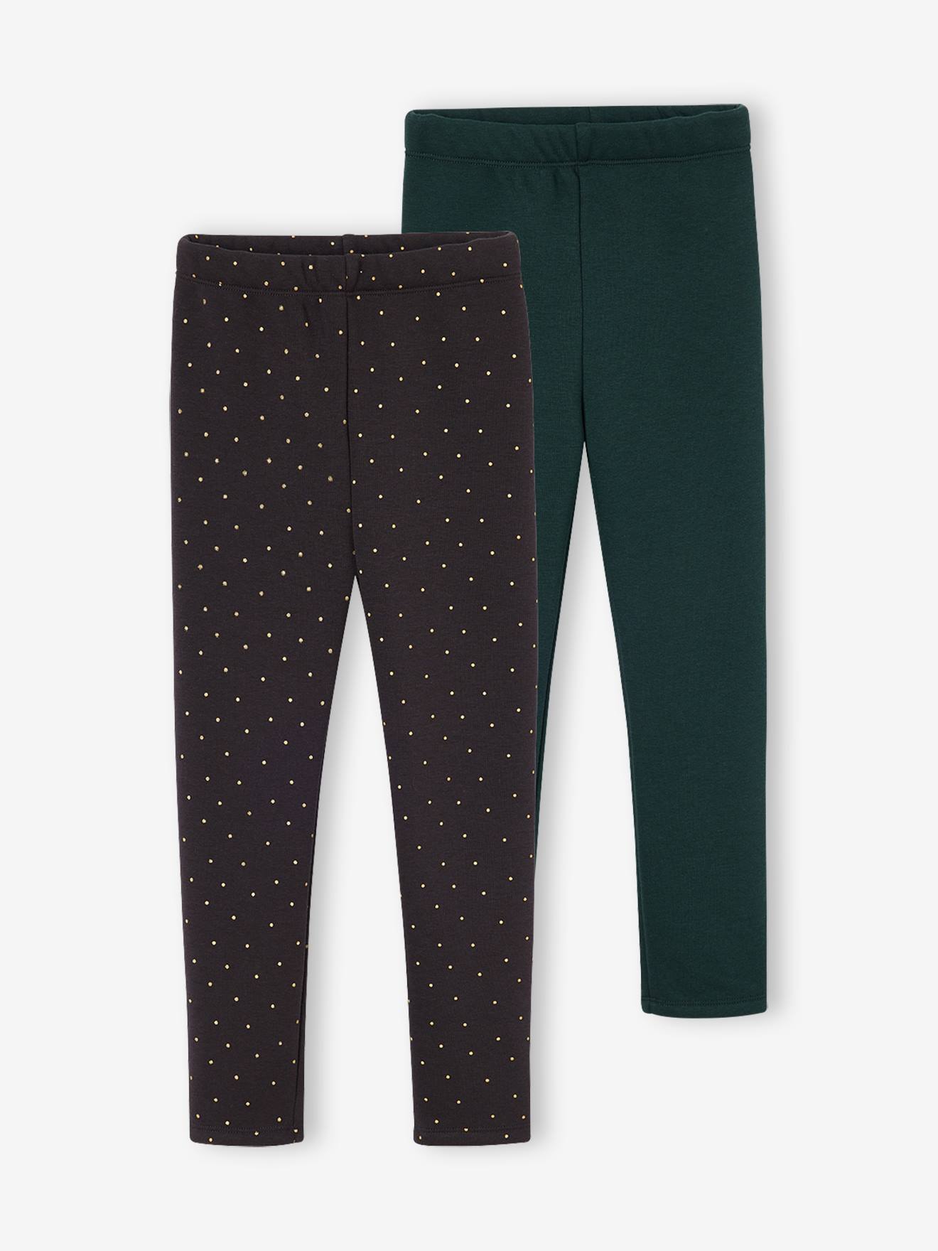 2er-Pack Thermoleggings mit Fleece-Futter Mädchen
