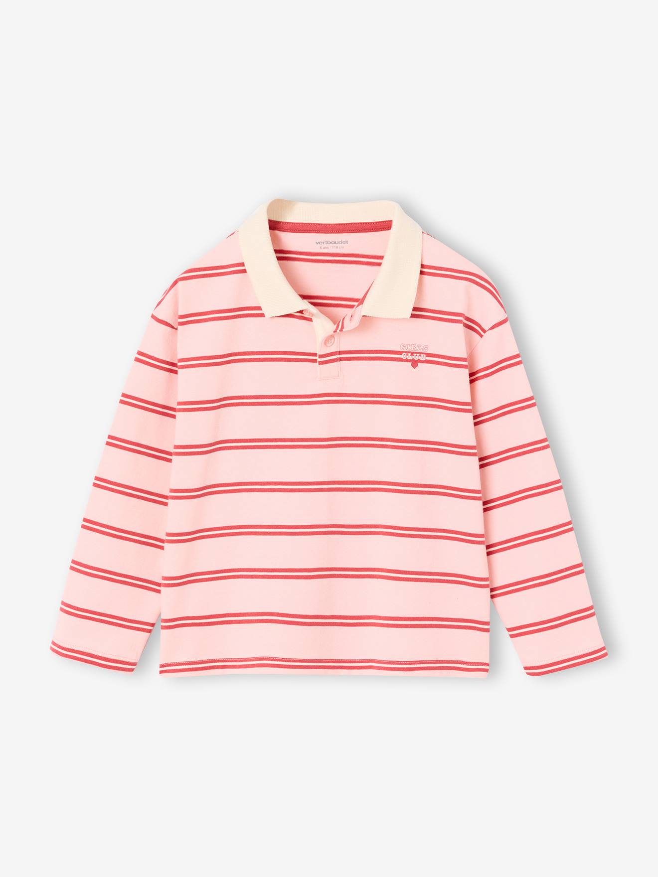 Gestreiftes Poloshirt Mädchen