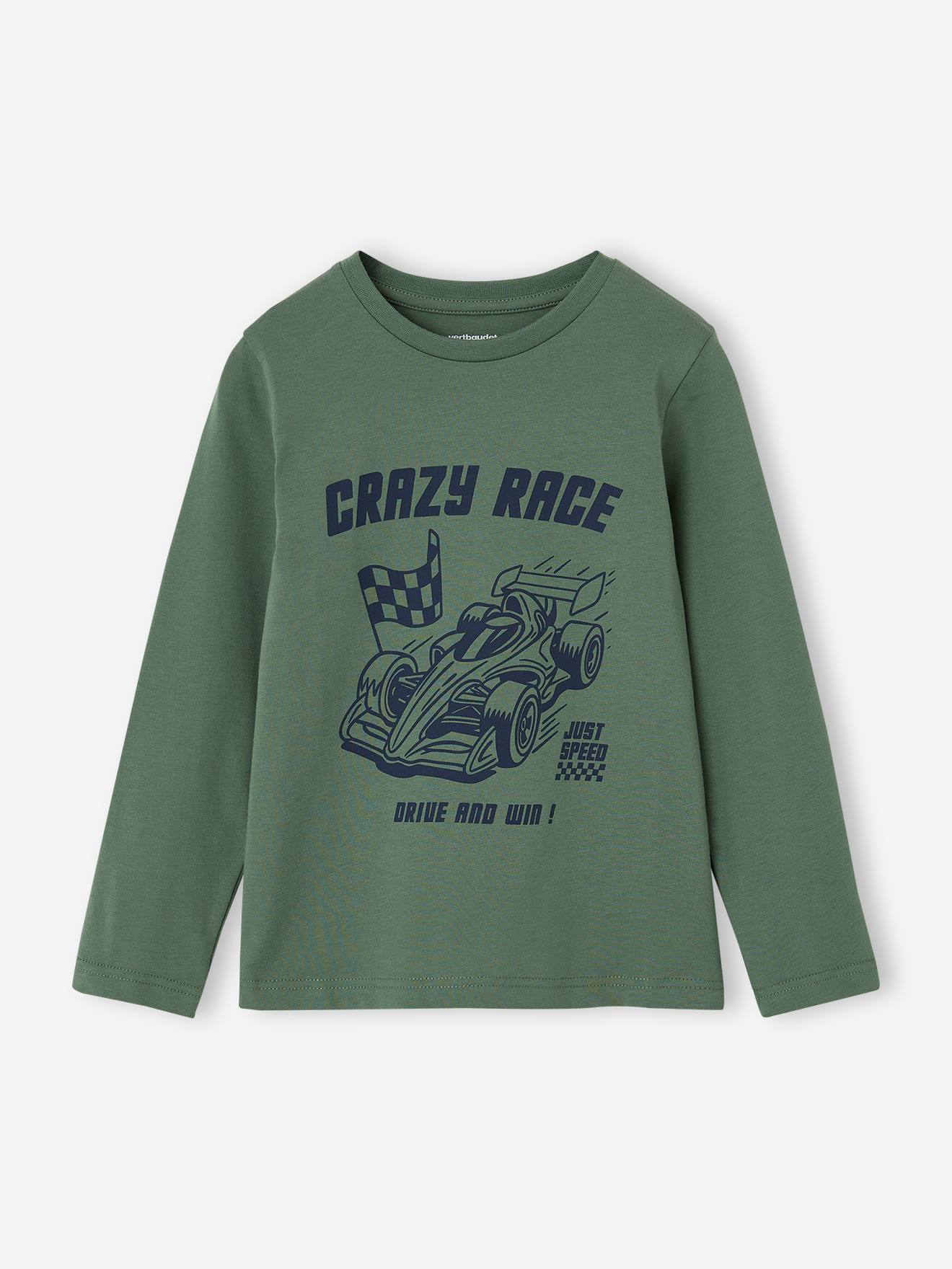 Langarmshirt mit Print Jungen