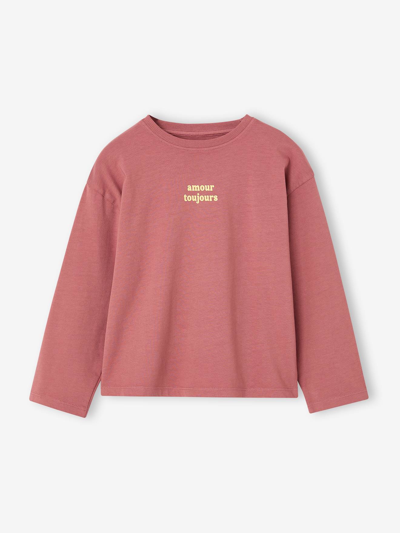 Shirt mit Schriftzug Mädchen BASIC