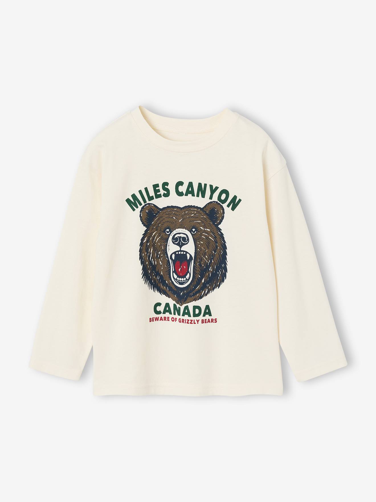 Jungen Langarmshirt mit Recycling-Baumwolle