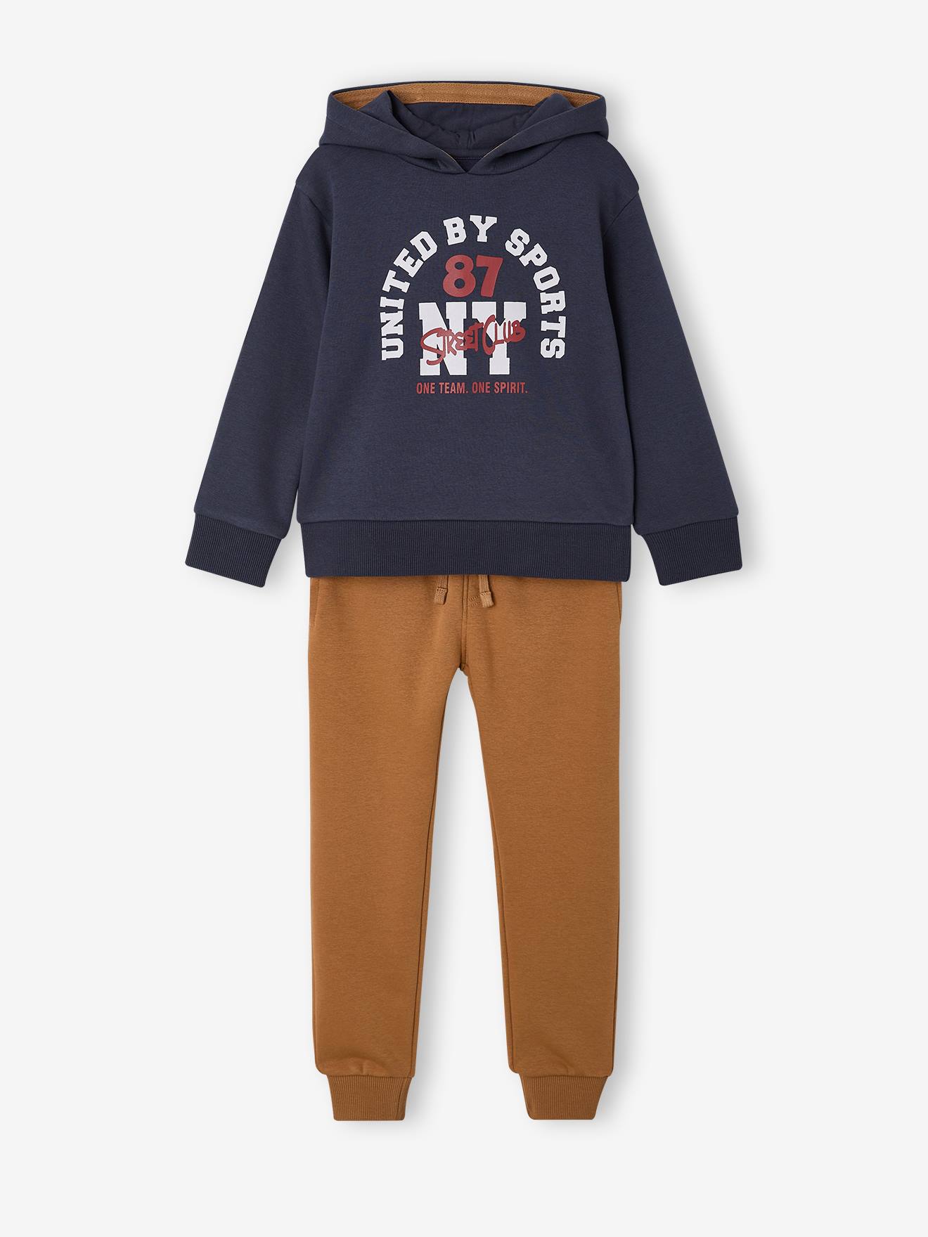 Jungen Kapuzensweatshirt & Jogginghose mit Dehnbund