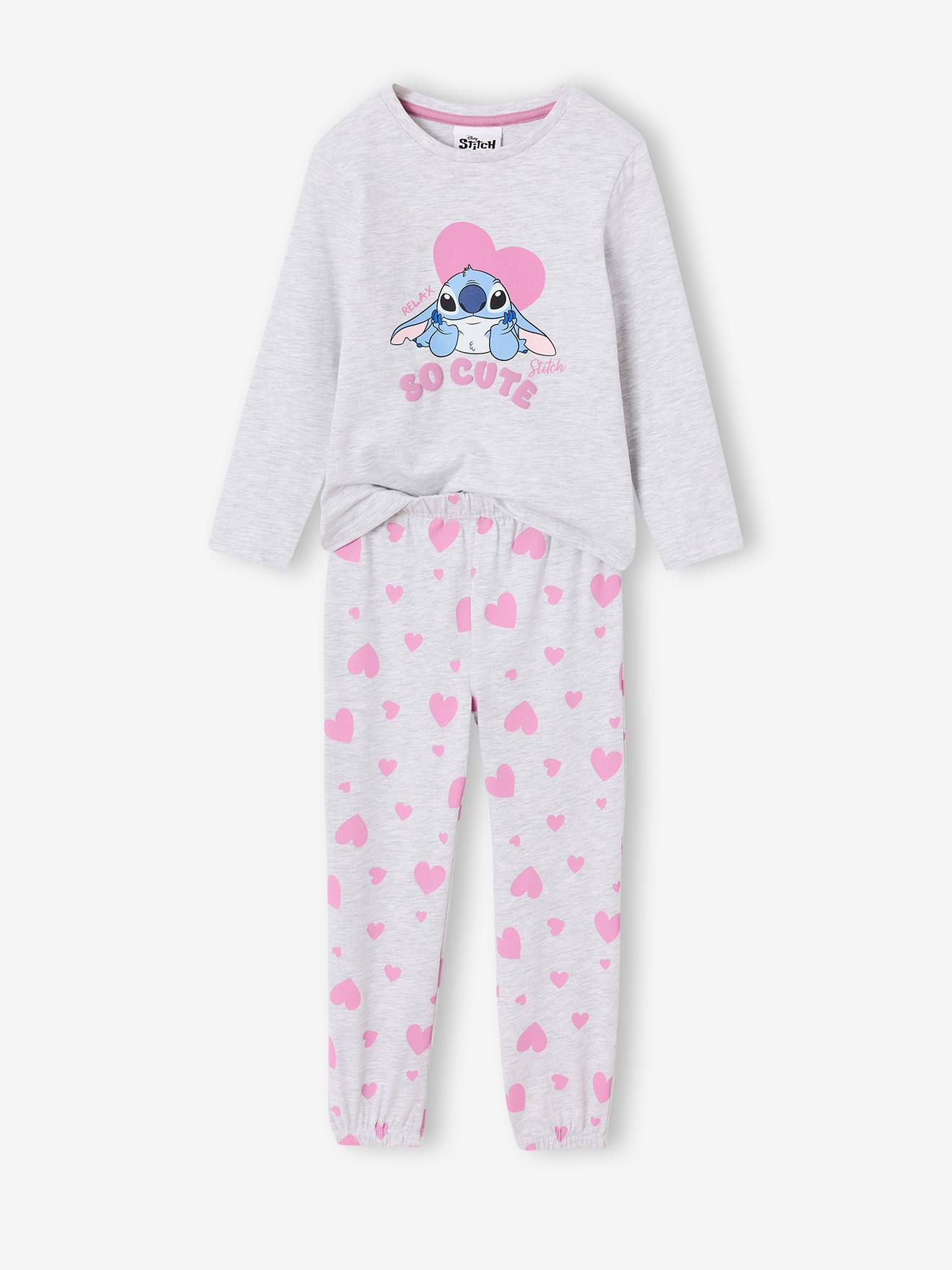 Jersey-Schlafanzug Mädchen Disney LILO & STITCH