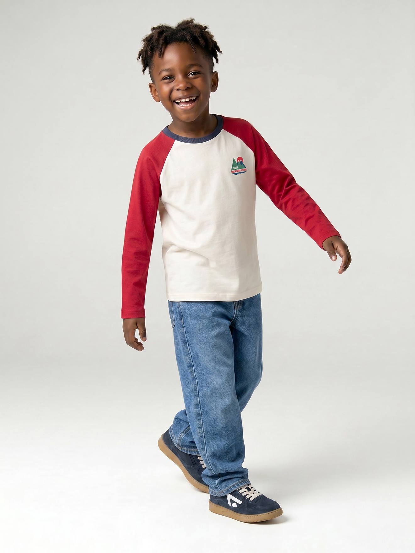 Jeans Loose-Fit Jungen Hüftweite SLIM