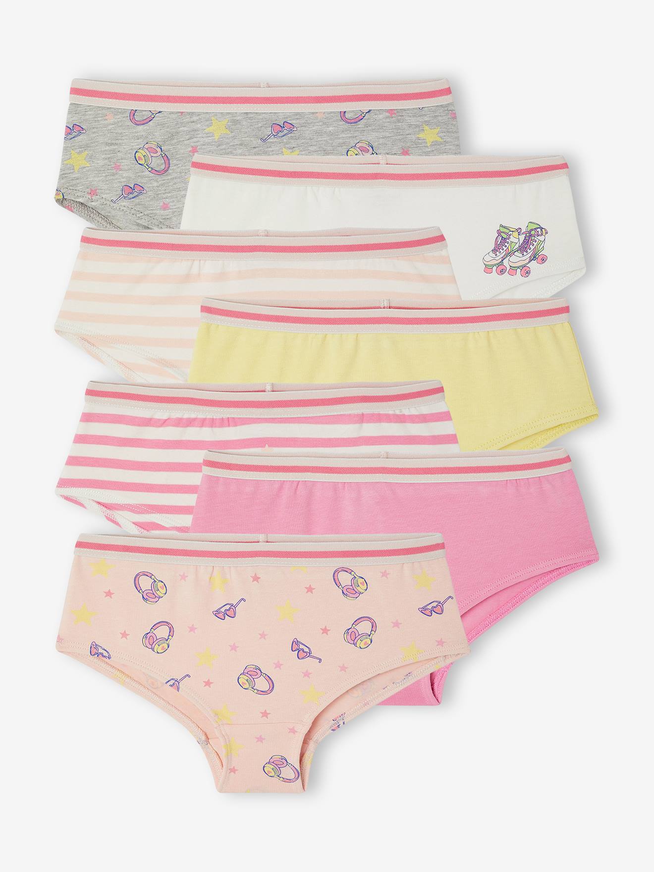 7er-Pack Shortys Mädchen