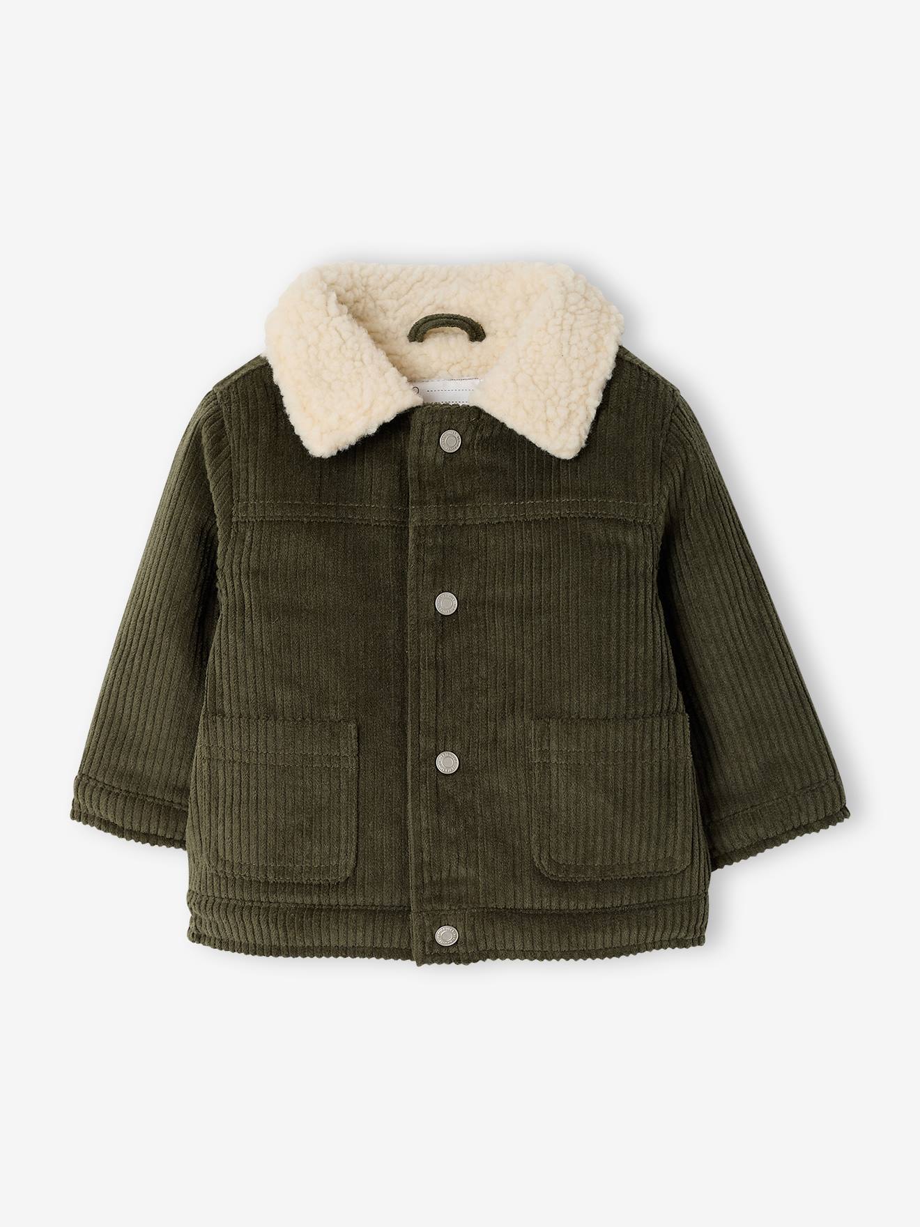 Baby Cordjacke mit Teddyfleece-Futter