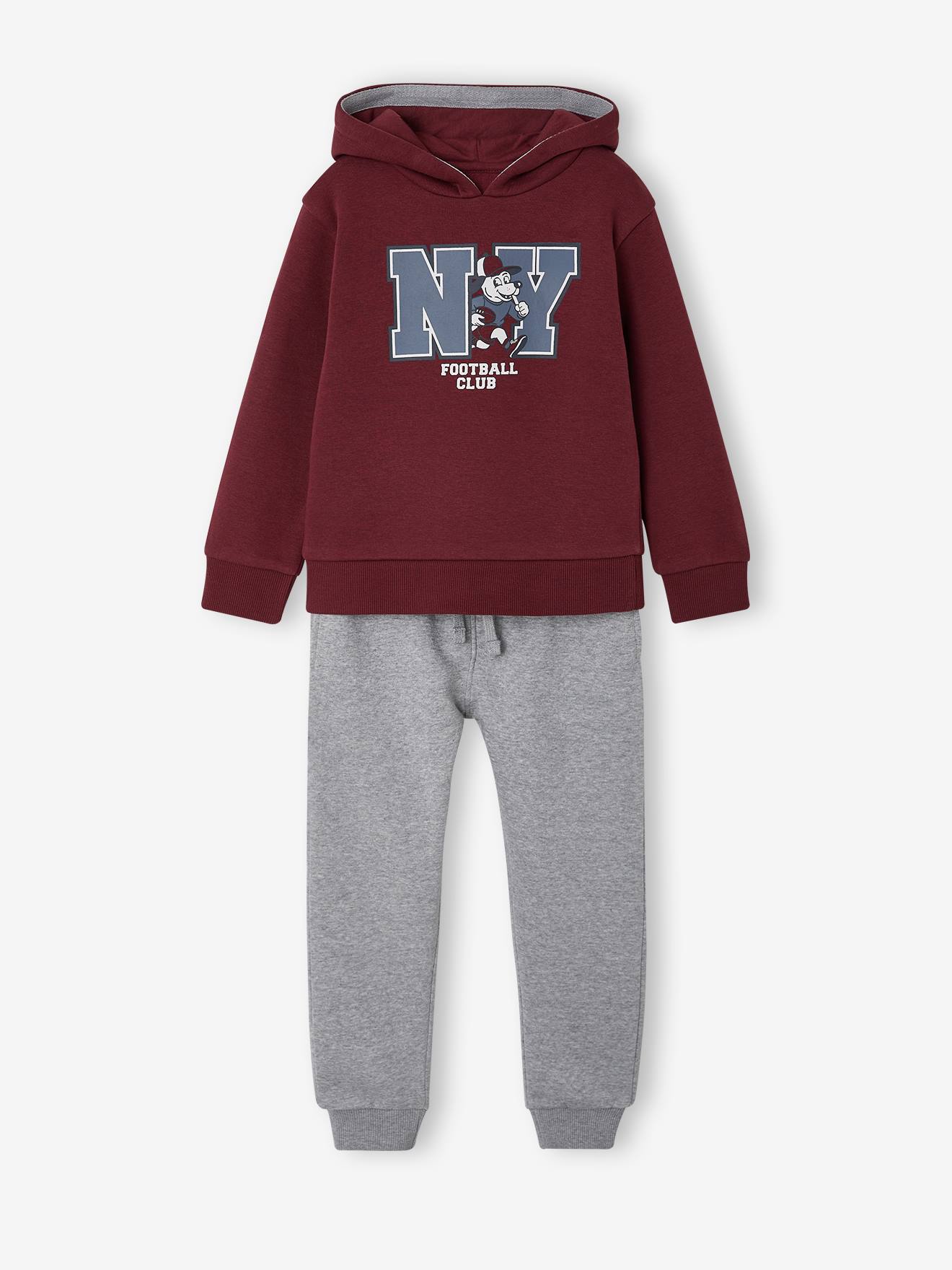 Jungen Kapuzensweatshirt & Jogginghose mit Dehnbund