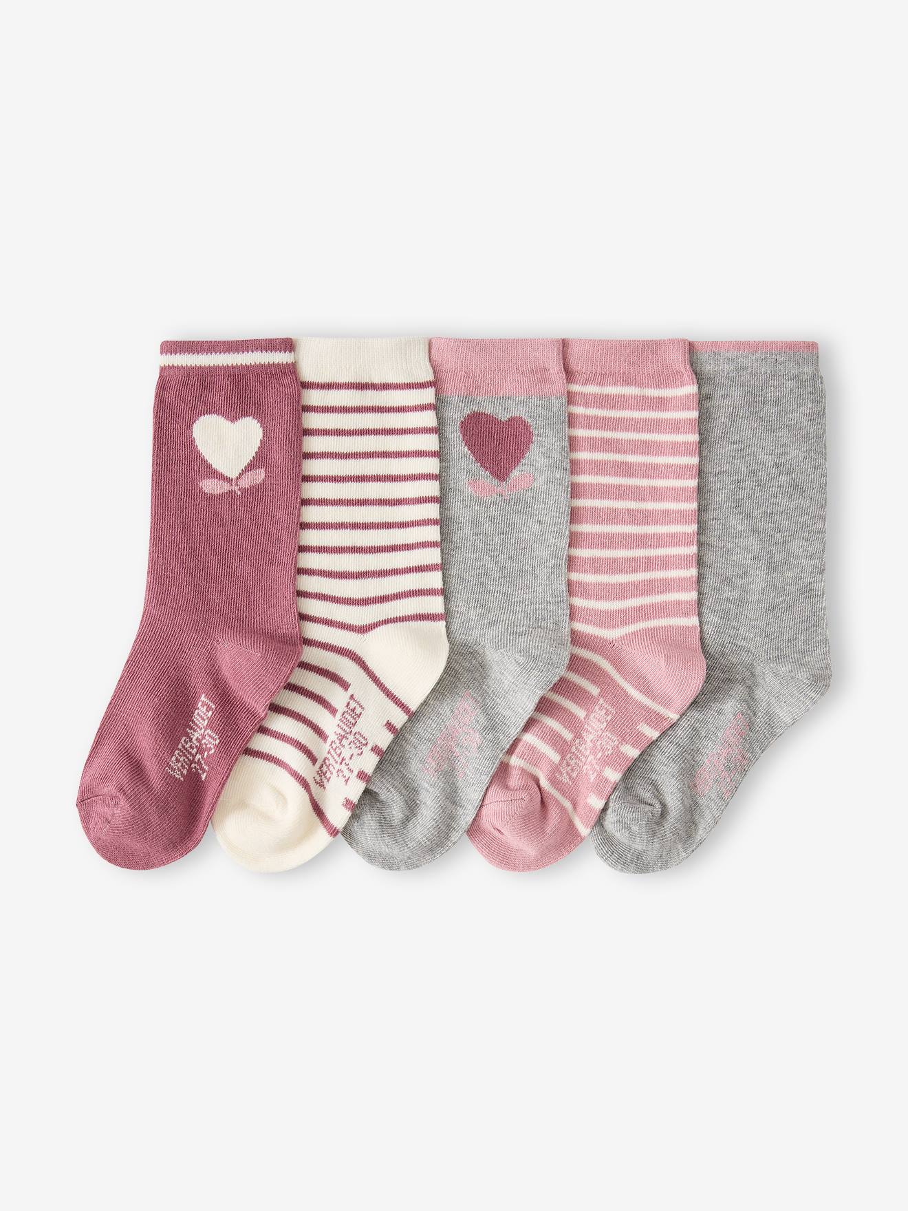5er-Pack Mädchen Socken