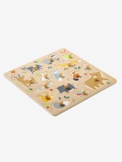 Holzspielzeug-Baby Steckpuzzle „Tiere“ FSC