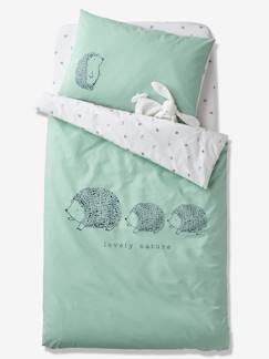 Dekoration & Bettwäsche-Babybettwäsche-Bettwäsche-Bio-Kollektion: Baby Bettbezug „Lovely Nature“, wendbar Oeko-Tex