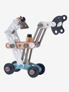 Spielzeug-Miniwelten, Konstruktion & Fahrzeuge-Konstruktionsspiele-Kinder Konstruktions-Set mit 92 Teile, Holz FSC®