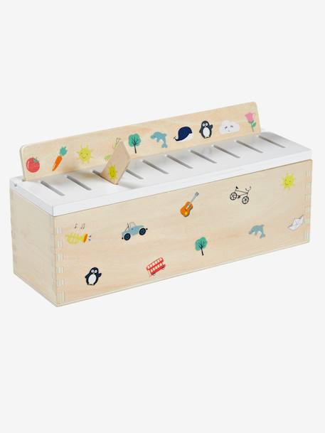 Kinder Sortier-Spiel mit Farben + Formen aus Holz FSC® - mehrfarbig - 3