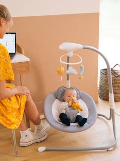 Babyartikel-Babywippen & Babyschaukeln-Babywippe „Astro'Nef Premium“ mit Mobile