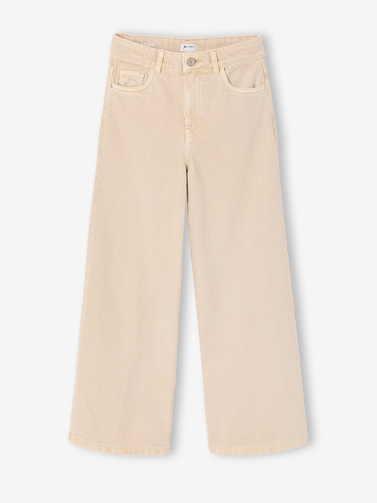 Weite Twill-Hose Mädchen JONEN