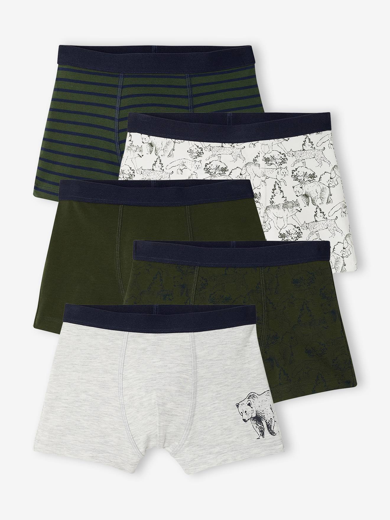 5er-Pack Boxershorts Jungen
