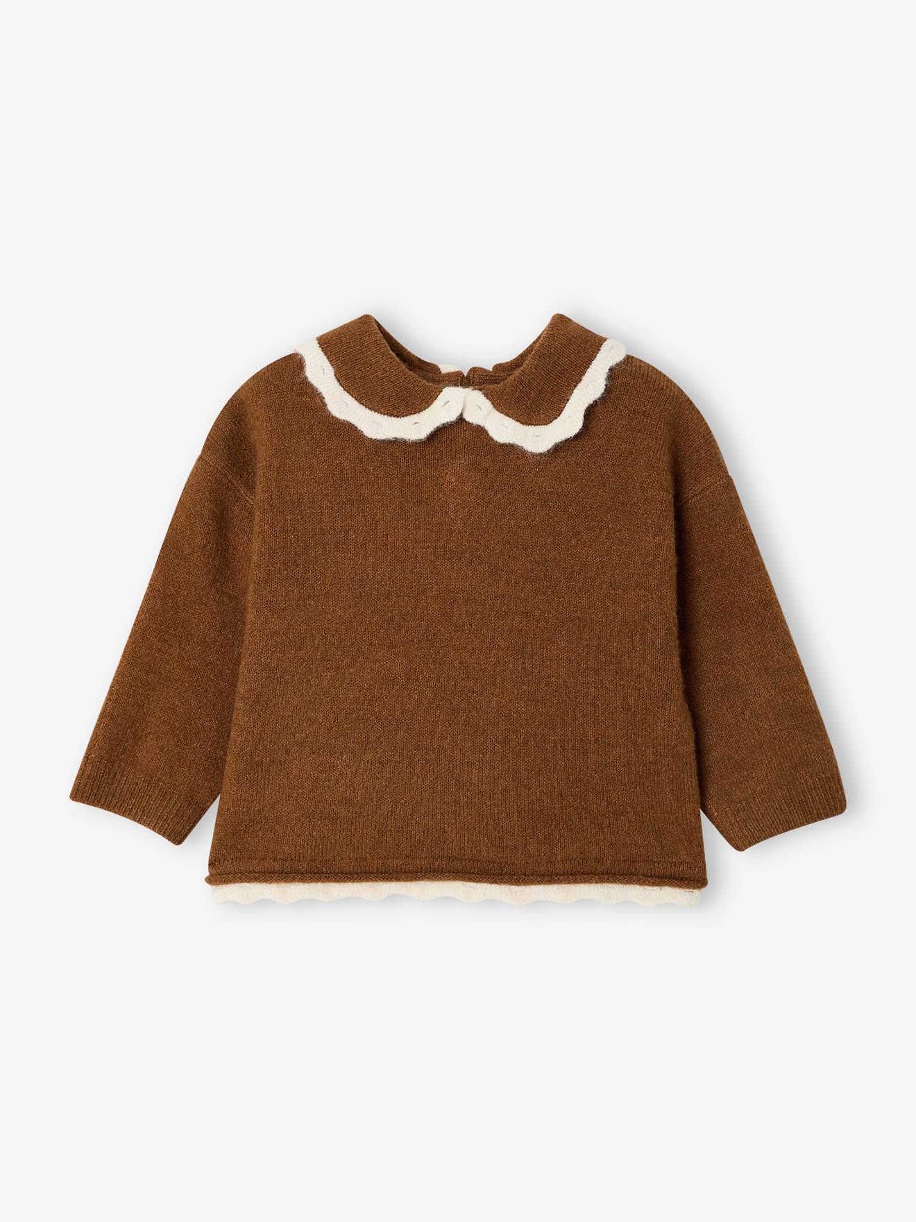 Pullover mit Bubikragen Baby