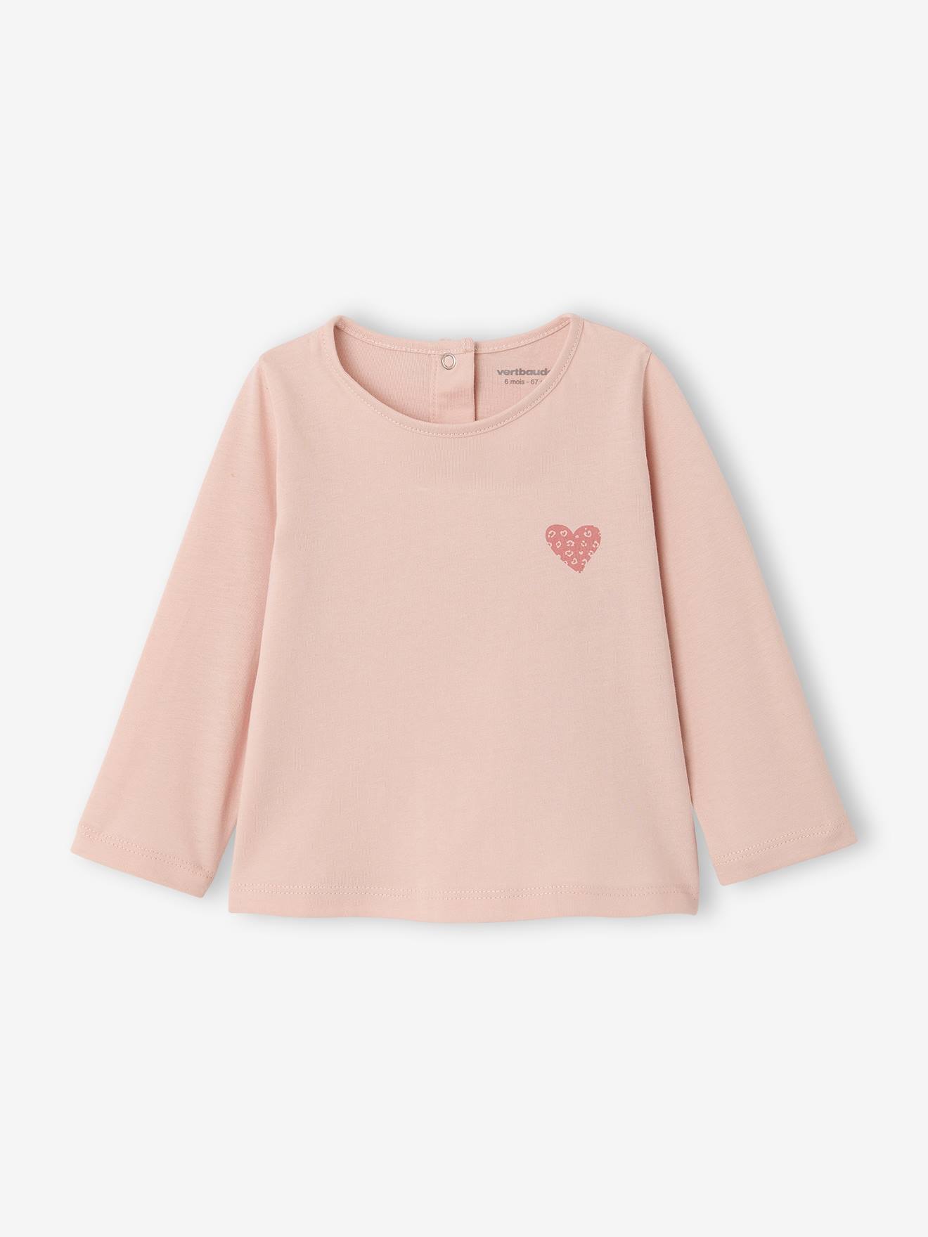 Langarmshirt Baby Mädchen BASIC