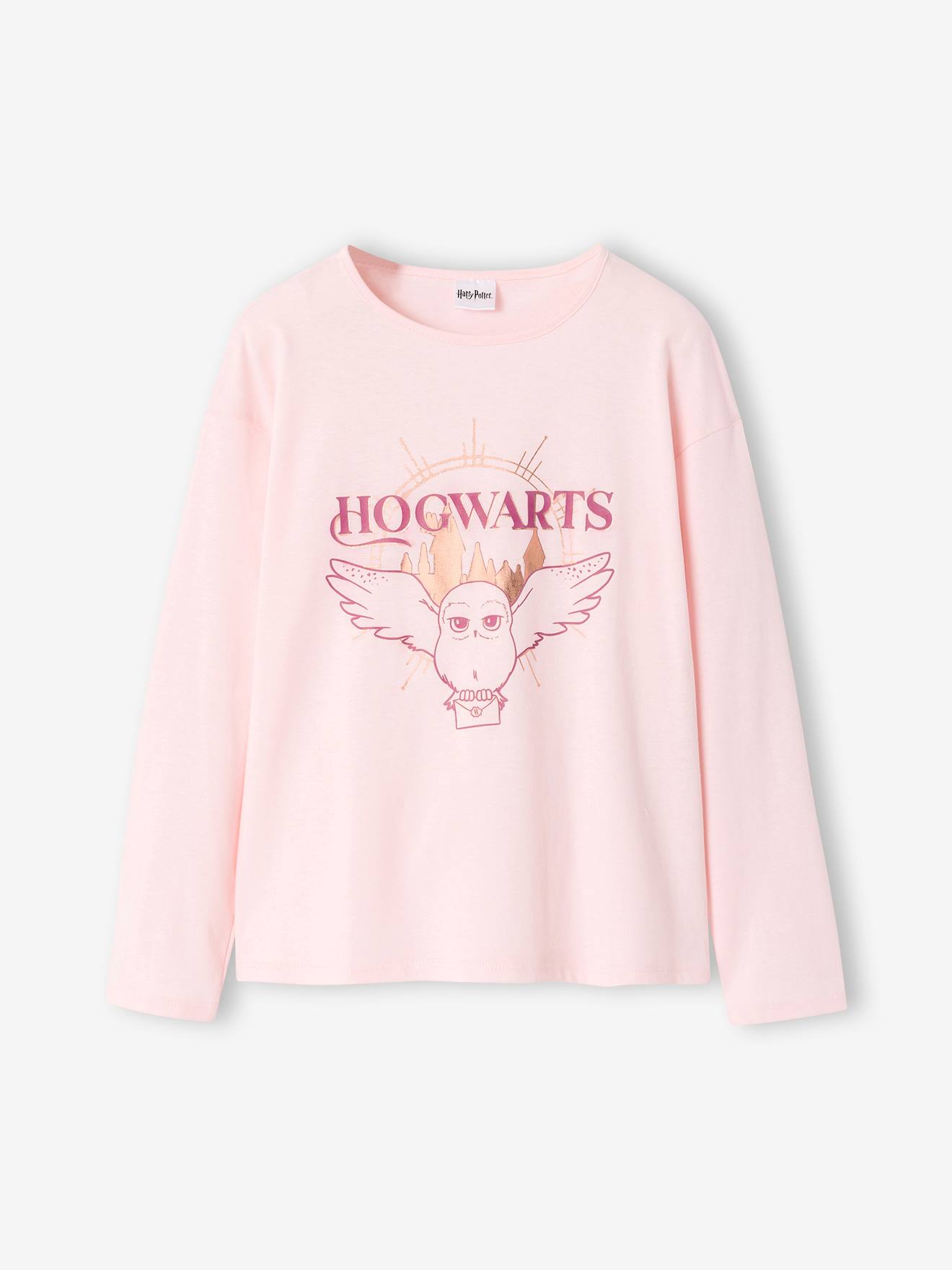 Shirt mit Glitzereffekt-Details Kinder HARRY POTTER hell